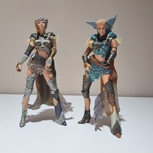 Mcfarlane Toys Dark Ages Spawn The Viking Age Valkeries DAMAGED